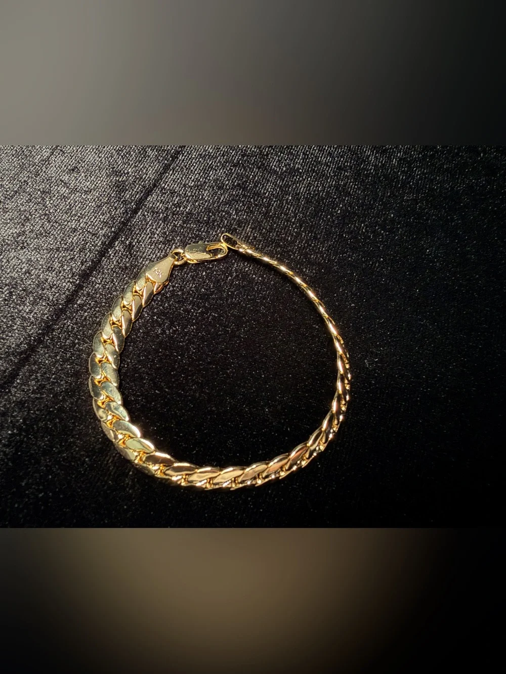 Miami Cuban 8in 7.5MM 14K Stamped Gold Filled Bracelet. Lobster Clasp. Brand new